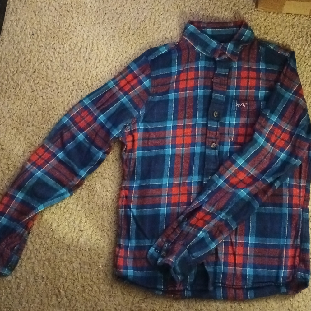 Hollister Plaid Flannel